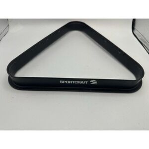 Sportcraft Billiard Pool Table Plastic 8 Ball Triangle Rack for 2 ¼" Pool Balls